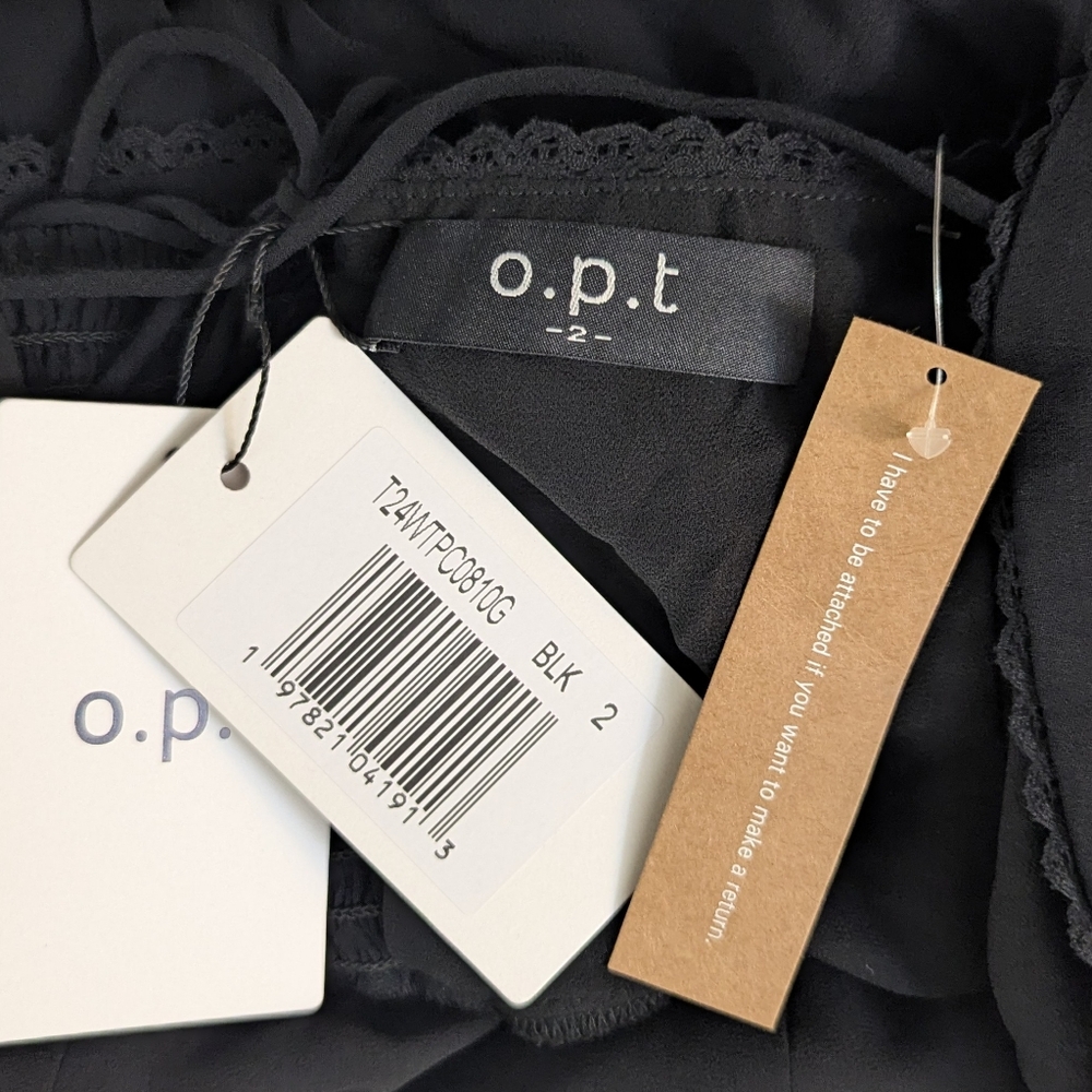 NWT O.PT. Elodie Top - Picture 7 of 7